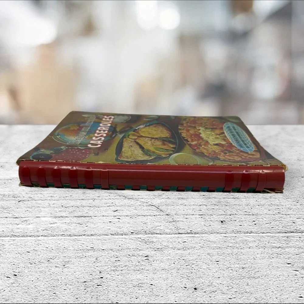 Vintage‎ Recipes On Parade CASSEROLES International Military Wives Cookbook VTG